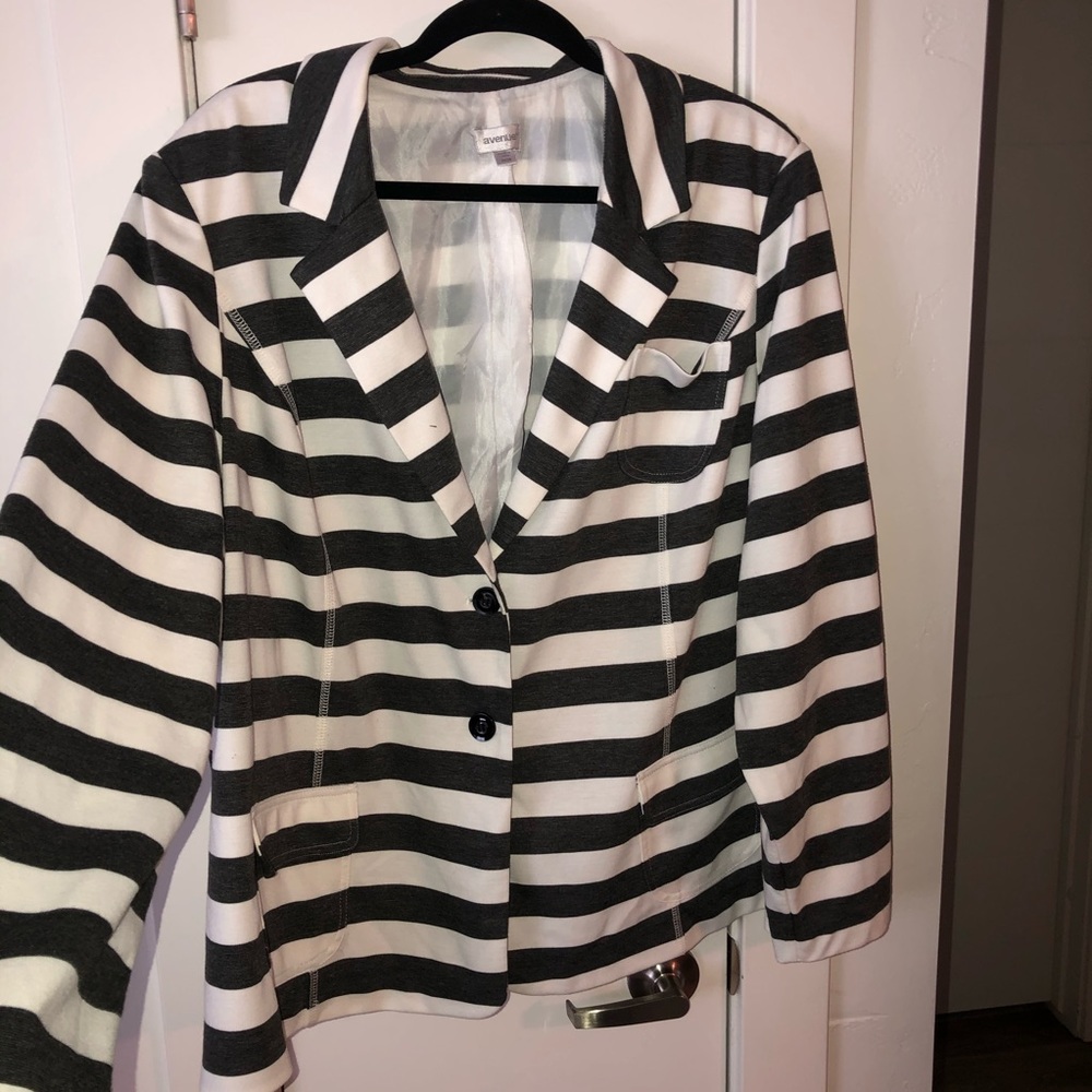 Striped Blazer